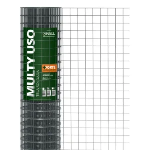 Tela Soldada Multy Uso 25m (Fio 1,90mm / Malha 5x5cm)